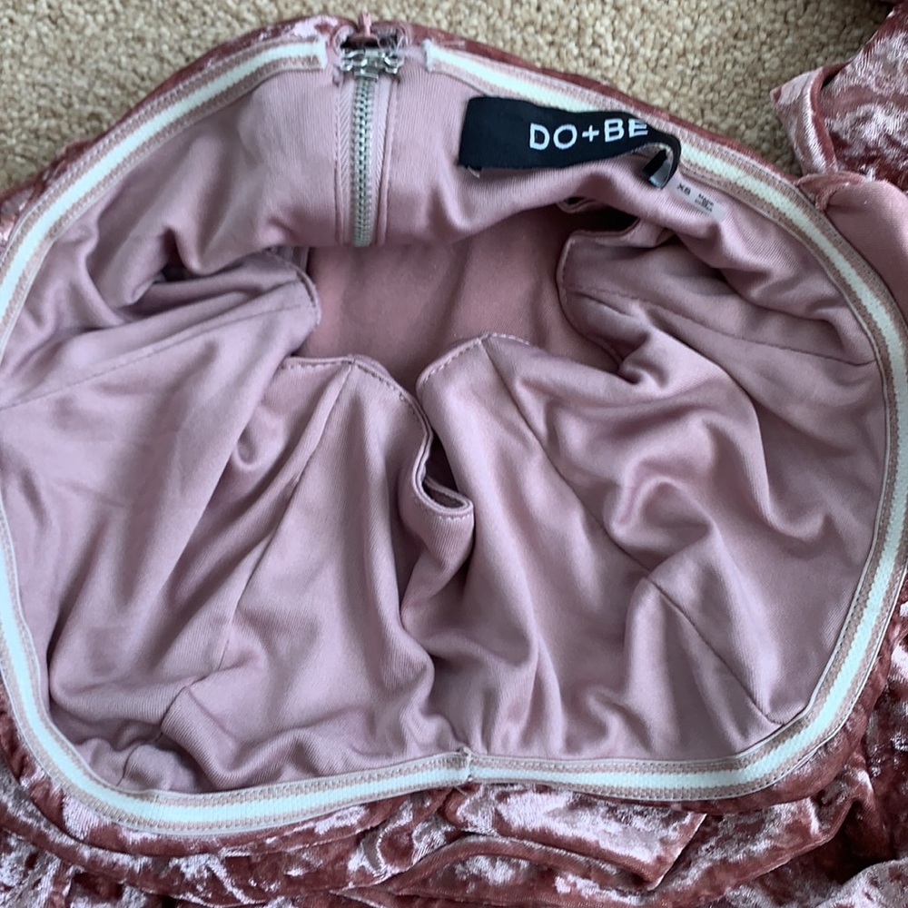 Do + Be off shoulder velvet top - Picture 10 of 16